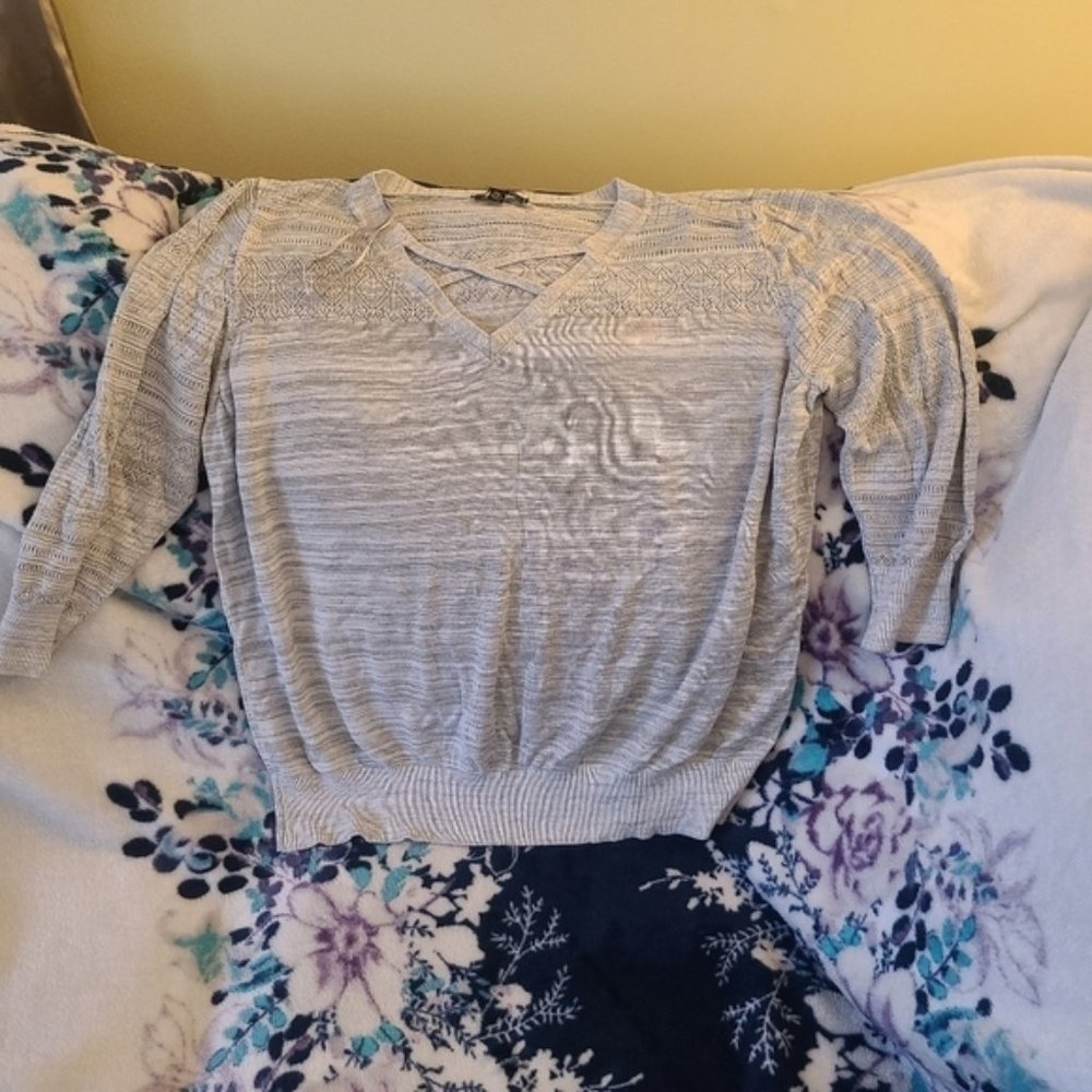 Letty & me knitted women's shirt xxl EUC